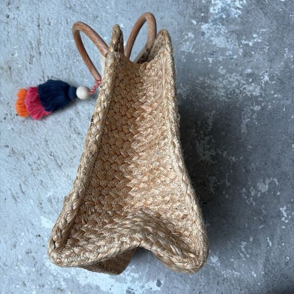 Shiraleah Jute woven bag - Picture 2 of 6